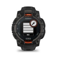 Pametni sat GARMIN Instinct 3 Solar 45mm, GPS, HR, pametne obavijesti, crni
