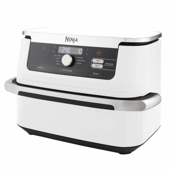 Friteza na vrući zrak NINJA AF500EUWH Foodie FlexDrawer, 10,4L, 2470W, bijela