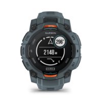 Pametni sat GARMIN Instinct 3 Solar 45mm, GPS, HR, pametne obavijesti, sivi