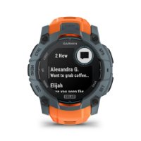 Pametni sat GARMIN Instinct 3 Solar 50mm, GPS, HR, pametne obavijesti, narančasti