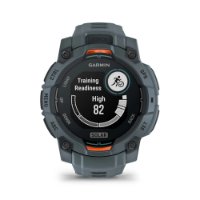 Pametni sat GARMIN Instinct 3 Solar 45mm, GPS, HR, pametne obavijesti, sivi
