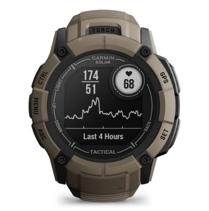 Pametni sat GARMIN Instinct 2X Solar Tactical Edition, HR, GPS, multisport, boja pijeska/boja pijeska