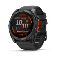 Pametni sat GARMIN Fenix 8, 51mm, AMOLED, multisport, sivi/crni remen