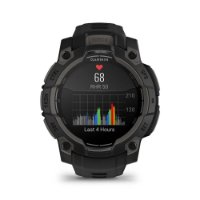 Pametni sat GARMIN Instinct 3 Amoled 45mm, GPS, HR, pametne obavijesti, crni