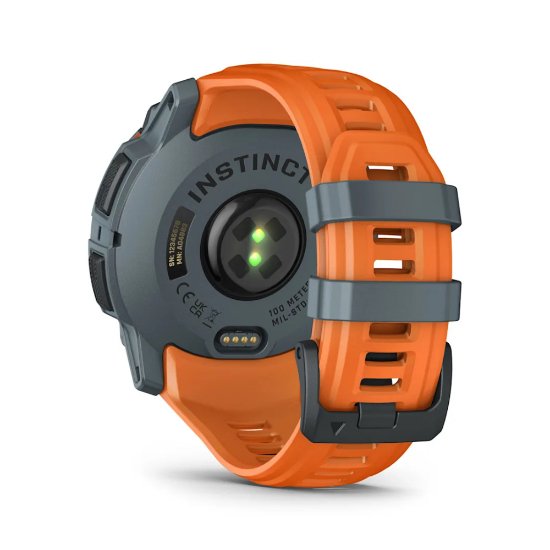 Pametni sat GARMIN Instinct 3 Solar 50mm, GPS, HR, pametne obavijesti, narančasti