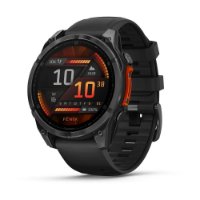Pametni sat GARMIN Fenix 8, 47mm, AMOLED, multisport, sivi/crni remen