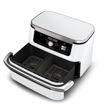 Friteza na vrući zrak NINJA AF500EUWH Foodie FlexDrawer, 10,4L, 2470W, bijela