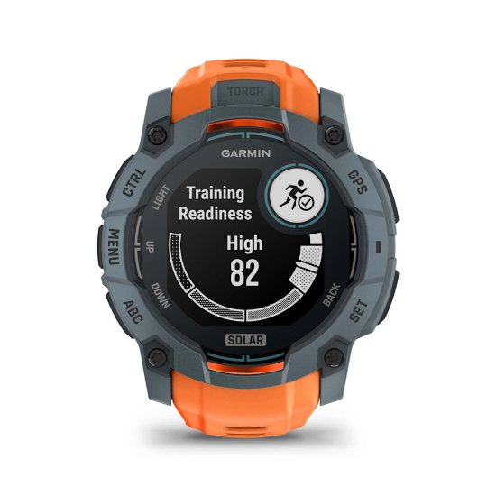Pametni sat GARMIN Instinct 3 Solar 50mm, GPS, HR, pametne obavijesti, narančasti