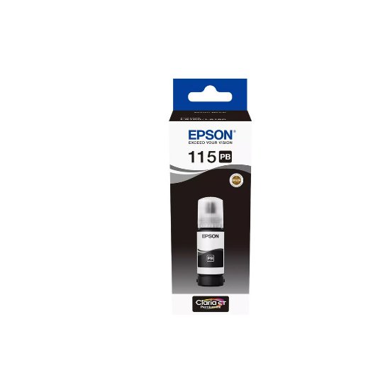 Tinta za EPSON 115, C13T07D14A, za L8180 , L8160, Ecotank, Photo Black