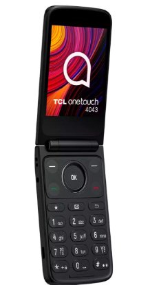 Klasični mobitel TCL OneTouch 4043, Dual SIM, sivi