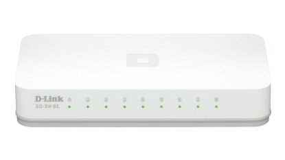 Switch D-LINK GO-SW-8E, 10/100 Mbps, 8-port