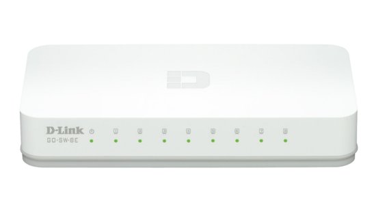 Switch D-LINK GO-SW-8E, 10/100 Mbps, 8-port