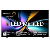 Mini-LED TV 100" HISENSE 100U7Q PRO, Smart TV, 4K UHD, DVB-T2/C/S2, USB, Wi-Fi, BT, crni - energetski razred D