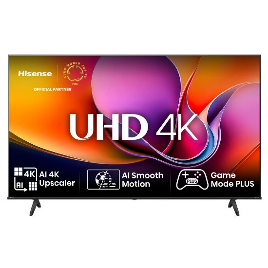 LED TV 65" HISENSE 65A6Q, Smart TV, 4K UHD, DVB-T2/C/S2, USB, Wi-Fi, BT, crni - energetski razred E
