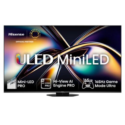 Mini-LED TV 65" HISENSE 65U8Q, Smart TV, 4K UHD, DVB-T2/C/S2, USB, Wi-Fi, BT, crni - energetski razred E