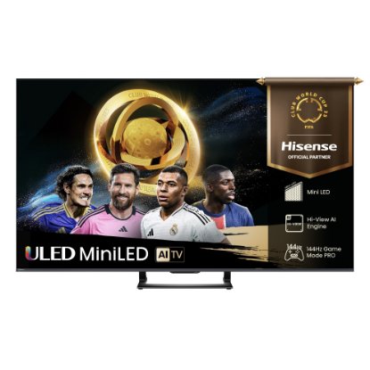 Mini-LED TV 75" HISENSE 75U7Q, Smart TV, 4K UHD, DVB-T2/C/S2, USB, Wi-Fi, BT, crni - energetski razred E
