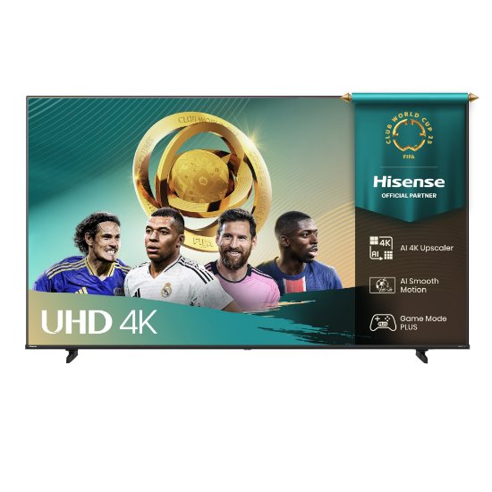LED TV 85" HISENSE 85A6Q, Smart TV, 4K UHD, DVB-T2/C/S2, USB, Wi-Fi, BT, crni - energetski razred E