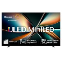 Mini-LED TV 100" HISENSE 100U7Q, Smart TV, 4K UHD, DVB-T2/C/S2, USB, Wi-Fi, BT, crni - energetski razred E
