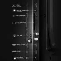 Mini-LED TV 32" HISENSE 32A4Q, Smart TV, HD, DVB-T2/C/S2, USB, Wi-Fi, crni - energetski razred F