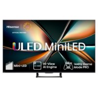 Mini-LED TV 75" HISENSE 75U7Q, Smart TV, 4K UHD, DVB-T2/C/S2, USB, Wi-Fi, BT, crni - energetski razred E