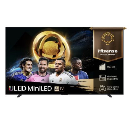 Mini-LED TV 85" HISENSE 85U7Q, Smart TV, 4K UHD, DVB-T2/C/S2, USB, Wi-Fi, BT, crni - energetski razred D