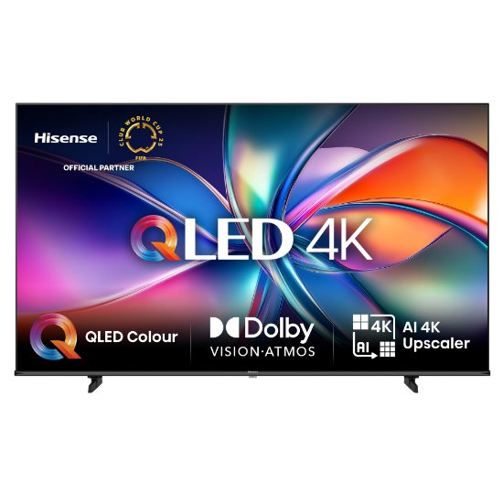 QLED TV 75" HISENSE 75E7Q, Smart TV, 4K UHD, DVB-T2/C/S2, USB, Wi-Fi, BT, crni - energetski razred E