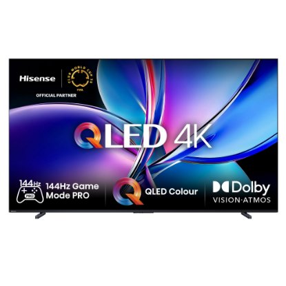 QLED TV 100" HISENSE 100E7Q PRO, Smart TV, 4K UHD, DVB-T2/C/S2, USB, Wi-Fi, BT, crni - energetski razred E