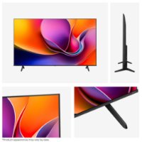 LED TV 58" HISENSE 58A6Q, Smart TV, 4K UHD, DVB-T2/C/S2, USB, Wi-Fi, BT, crni - energetski razred E