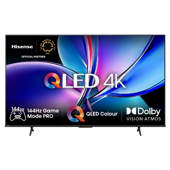 QLED TV 55" HISENSE 55E7Q PRO, Smart TV, 4K UHD, DVB-T2/C/S2, USB, Wi-Fi, BT, crni - energetski razred E