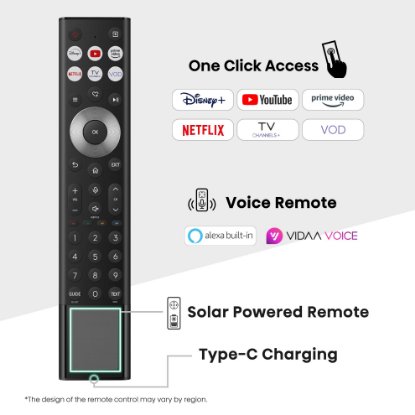 Mini-LED TV 75" HISENSE 75U8Q, Smart TV, 4K UHD, DVB-T2/C/S2, USB, Wi-Fi, BT, crni - energetski razred D