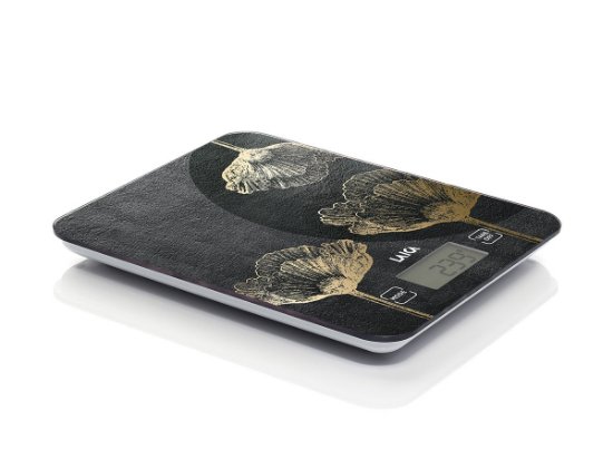 Kuhinjska vaga LAICA KS5011, digitalna, 10 kg, staklo, crna