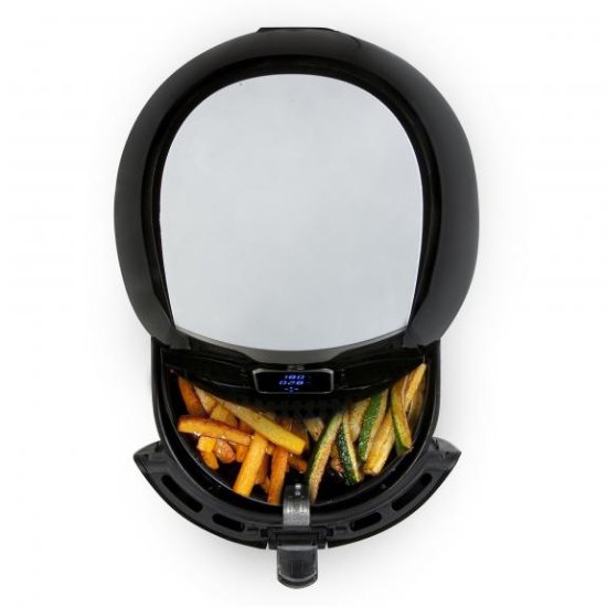 Friteza na vrući zrak DOMO DO513FR, 1500 W, XXL 5,5 l, LCD Display, crna
