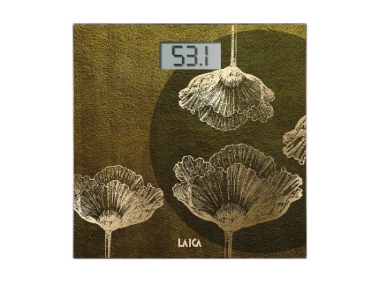 Osobna vaga LAICA PS1078 Z, digitalna, 180 kg, staklo, zlatna