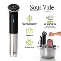 Uređaj za kuhanje na niskim temperaturama LAICA Sous Vide SVC 107, štapni, crni