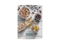 Kuhinjska vaga LAICA KS1034, digitalna, 5 kg, staklo, siva