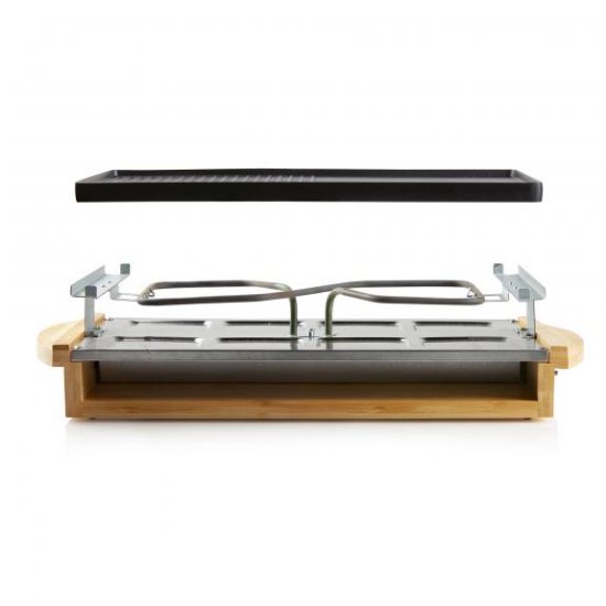 Roštilj električni/Raclette DOMO DO9246G, 1200 W, bambus