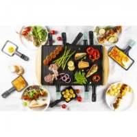 Roštilj električni/Raclette DOMO DO9246G, 1200 W, bambus