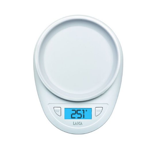 Kuhinjska vaga LAICA KS1019, digitalna, 5 kg, bijela