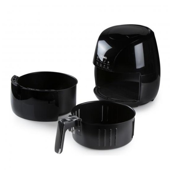 Friteza na vrući zrak DOMO DO533FR, 2000 W, XXL 5,5 l, crna