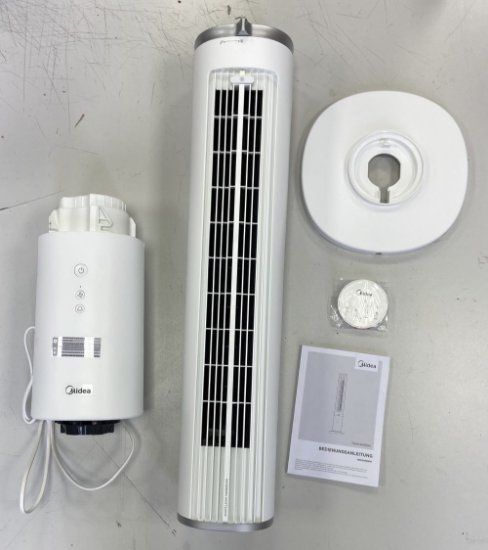 RABLJENI - Ventilator MIDEA Aroma Tower Fan MFZ402R0BPW, stupni, bijeli