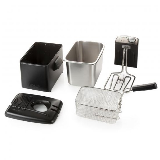 Friteza DOMO DO1014FR, 3200 W, 4,5 l, crna