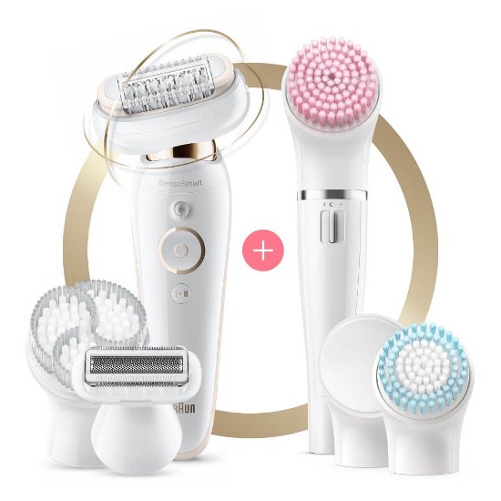 Epilator BRAUN FLEX SES 9100 3D Silk-epil 9, All-in-one