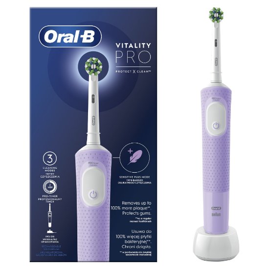 Električna četkica za zube ORAL-B Vitality Pro Lilac Mist