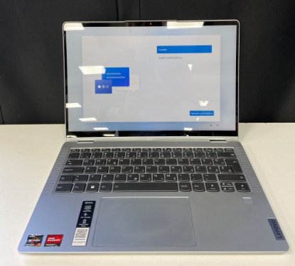 RABLJENI - Laptop LENOVO IdeaPad Flex 5 82R900DFSC / Ryzen 7 5700U, 16GB, 1TB SSD, AMD Radeon Graphics, 14" WUXGA IPS Touch, Windows 11, sivi