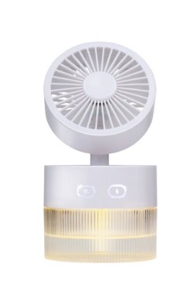 Ventilator LIFETIME AIR, stolni, s maglicom, USB, razne boje