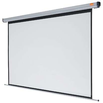 Platno za projektor E-VIEW ES200, 203 x 203 cm, 1:1, zidno, električno