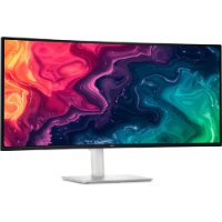 Monitor 34" DELL S3425DW, UWQHD, VA, 120Hz, 1ms, 300cd/m2, FreeSync, zakrivljeni, zvučnici, bijeli