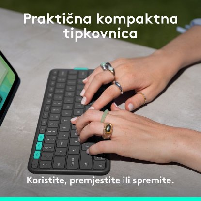 Tipkovnica za tablet LOGITECH Flip Folio V1, za ipad Pro 11 & Air 11", Bluetooth, bežična, crna
