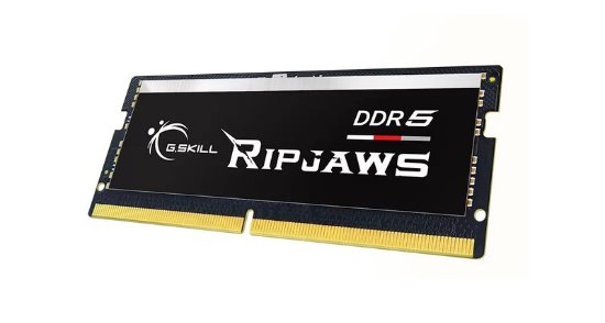 Memorija SO-DIMM PC-41600, 16GB, G.SKILL Ripjaws, F5-5200S3838A16GX1-RS, DDR5 5200MHz