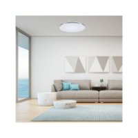 Stropna svjetiljka KSIX Boreal, RGBIC + CCT, 38,5 cm, 5600 lm